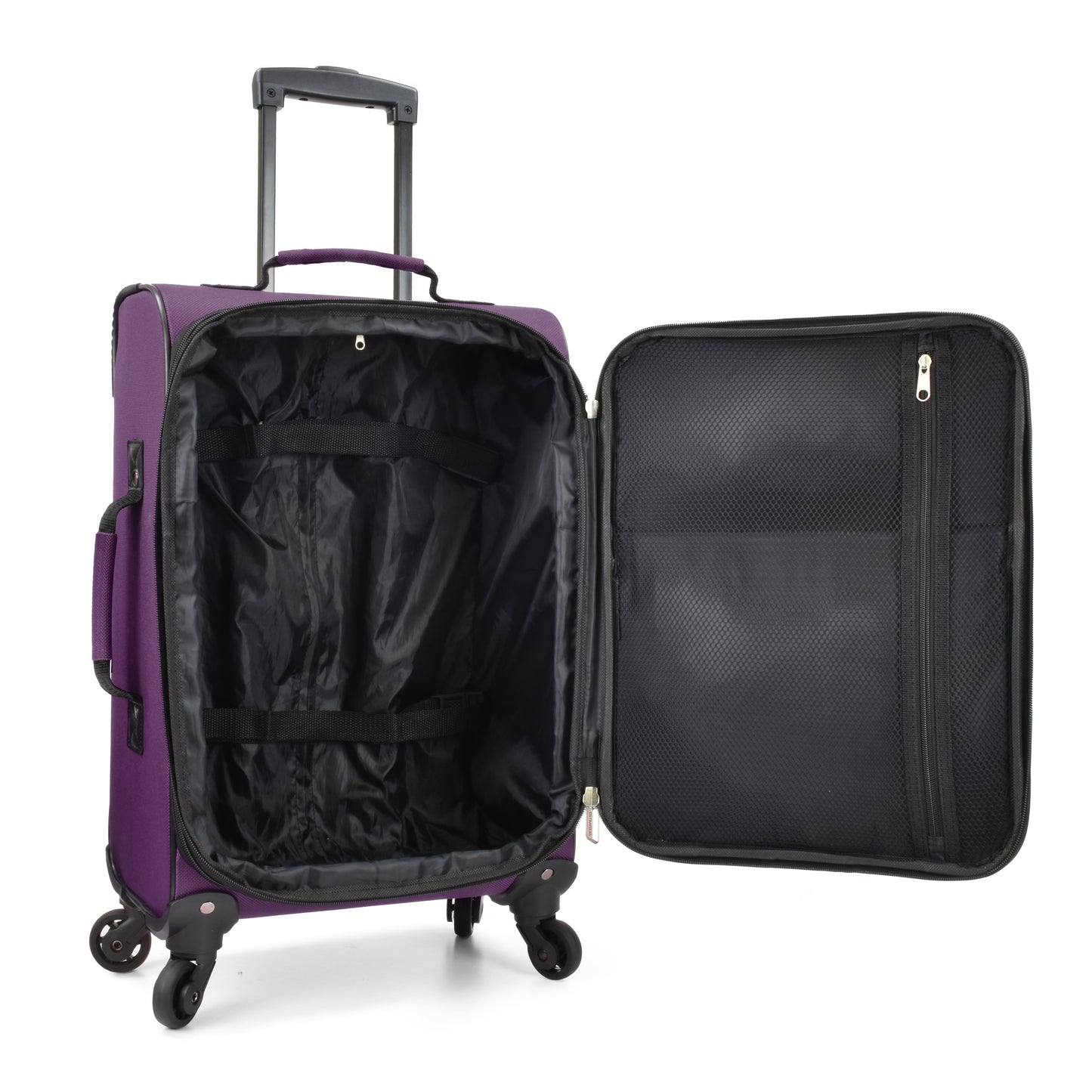 US Traveler Rio II TwoPiece CarryOn LuggageCase Set