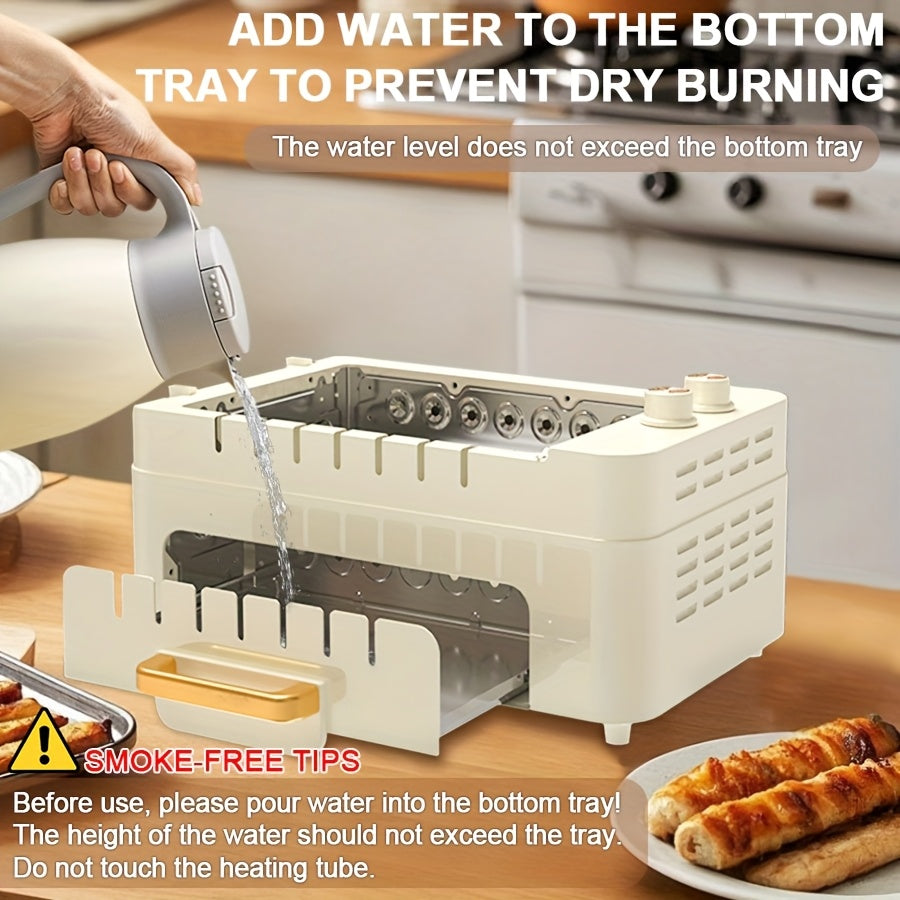 Smokeless Electric Grill 110V Plug With Temperature Control