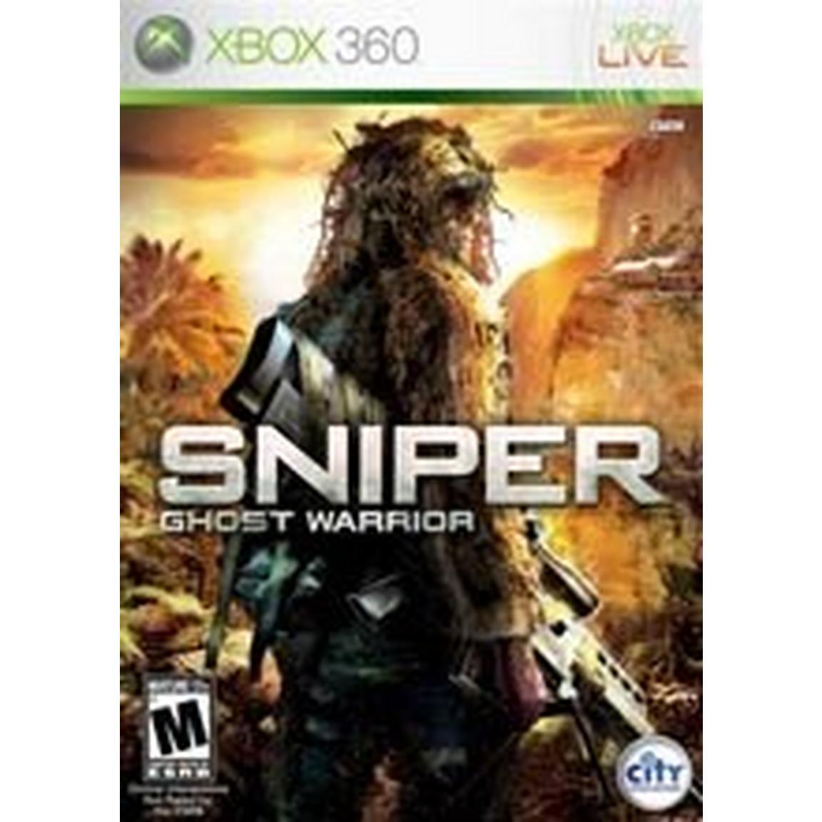 Microsoft Sniper Ghost Warrior Xbox 360 Base Game Disc