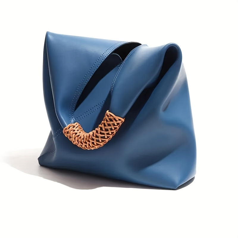 Women Large Capacity Handbag With Magnetic Closure