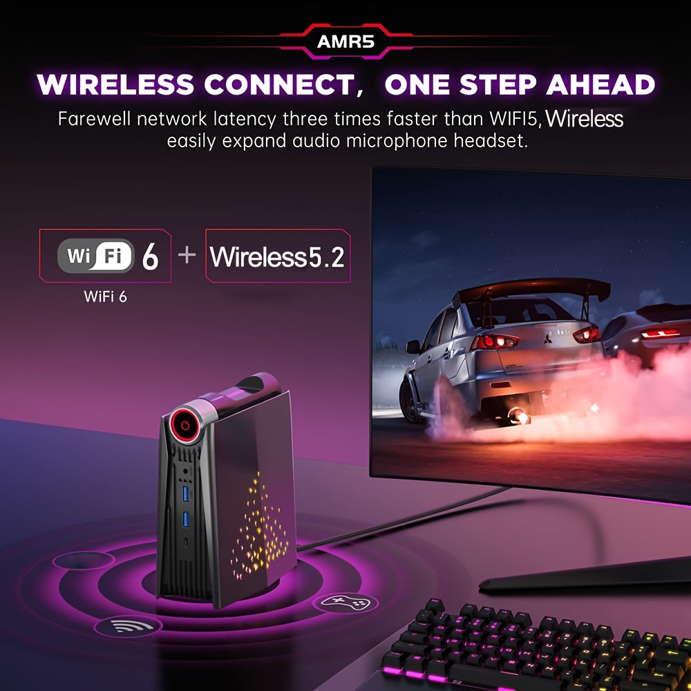 ACEMAGIC Ryzen Mini PC Ryzen 7 5800U 16GB 512GB SSD