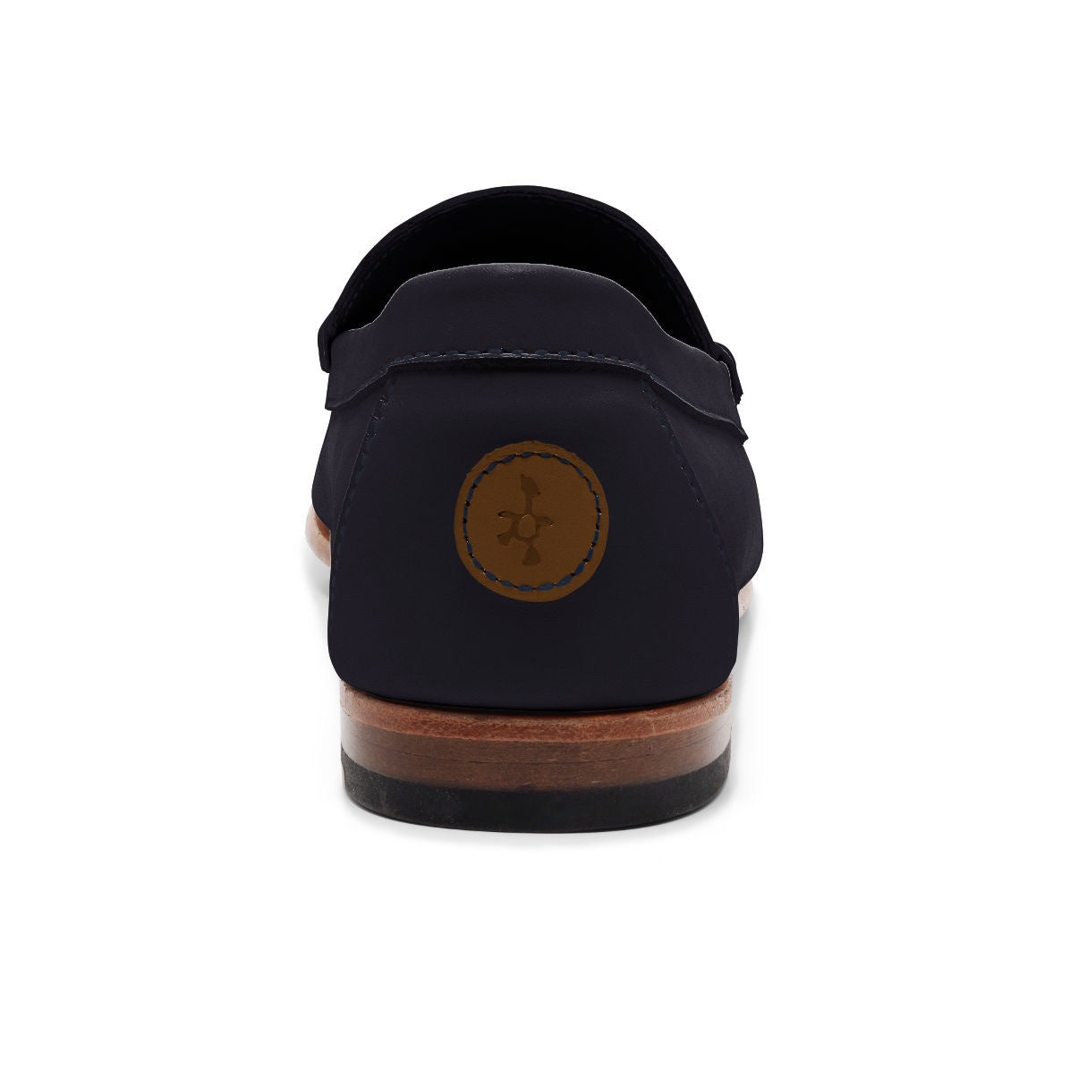 Lombard Men's Premium Leather Penny Loafer Leather Sole