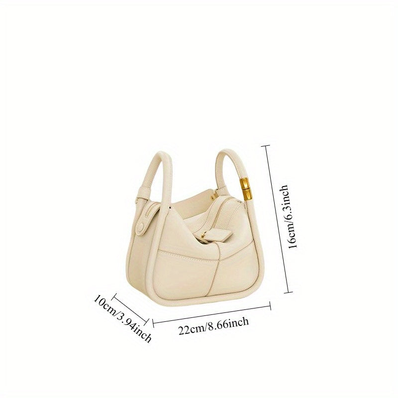 Chic Genuine Leather Handbag by Brand, Versatile Daily Use Bag