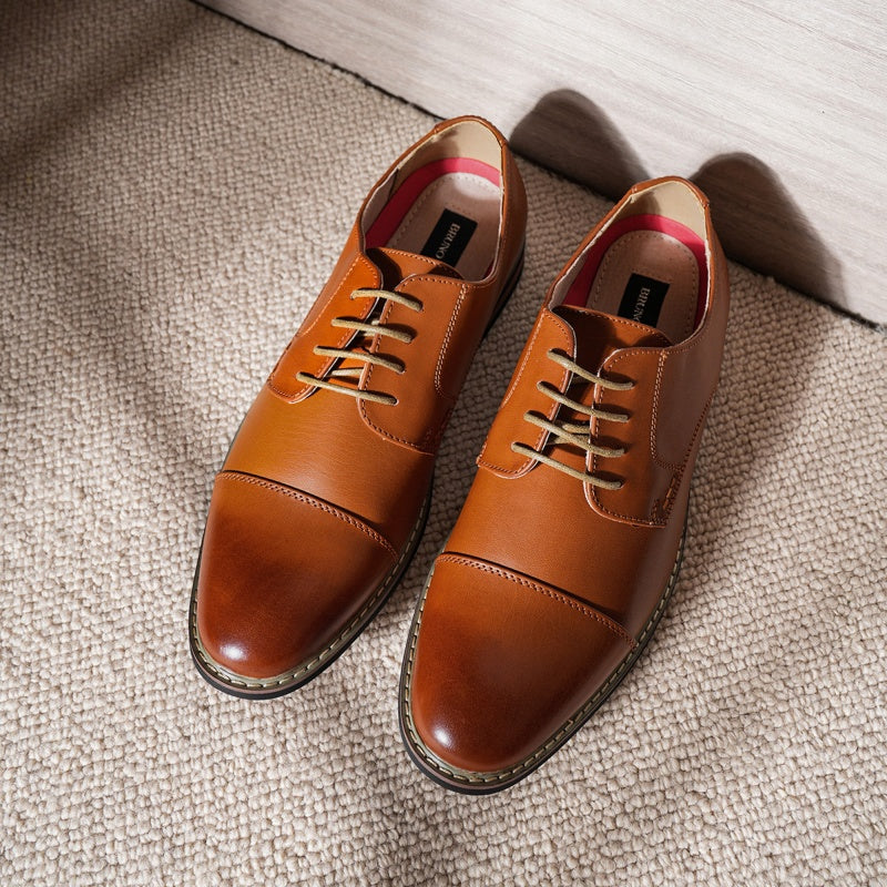 All Nations Emporium Bruno Marc Men Oxford Wingtip Shoes