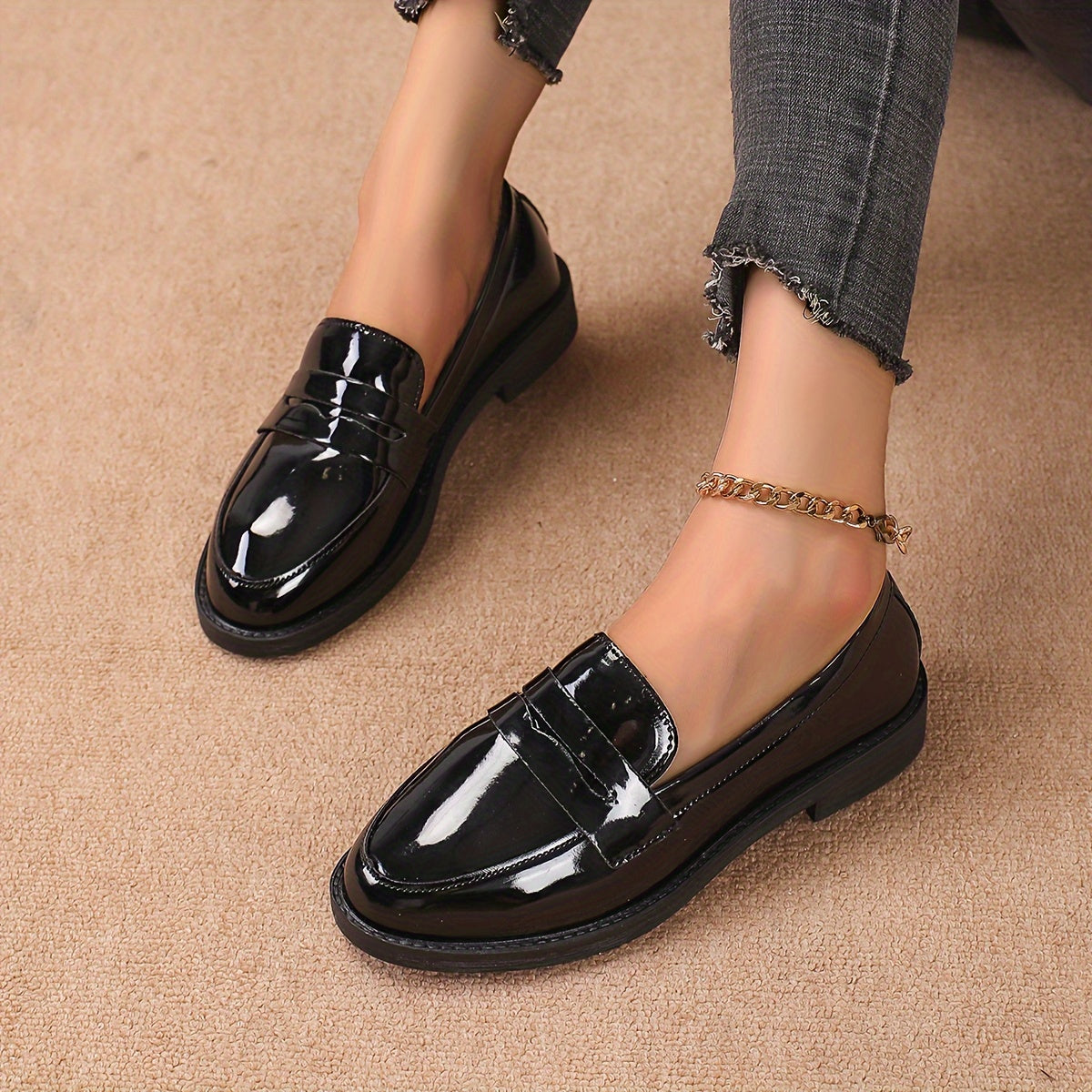 All Nations Emporium Elegant Penny Loafers For Women