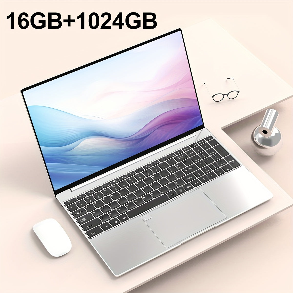 Celeron N5095 Laptop 32GB RAM 2TB SSD Privacy Camera