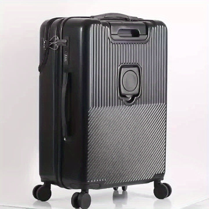 1pc 20 Inch Luggage, Travel Function Boarding Case, Luggage with Password Lock And Wheels, Suitable for Daily Use As A Neutral Bag Big Capacity Suitcase