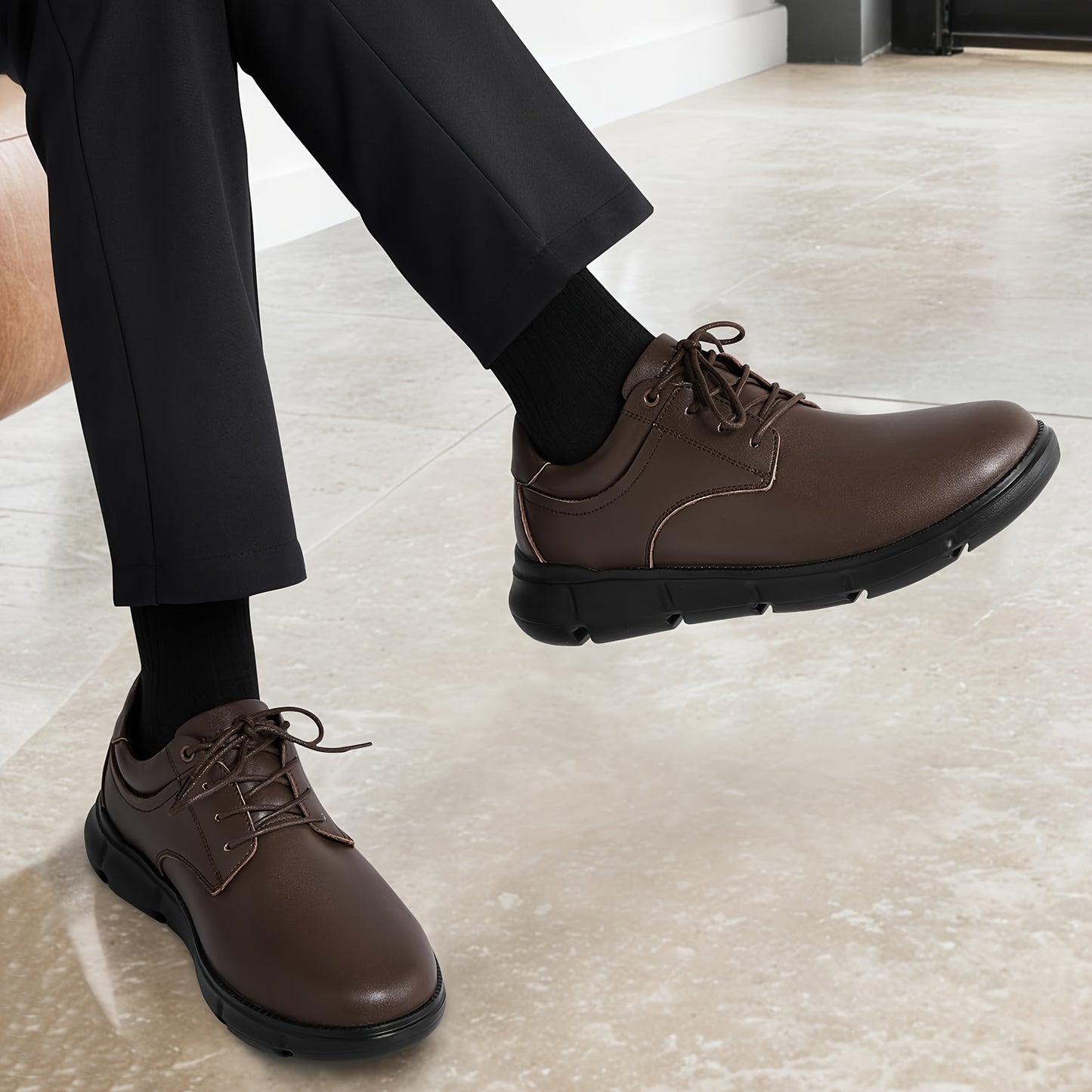 All Nations Emporium Leather Oxford Shoes Arch Support