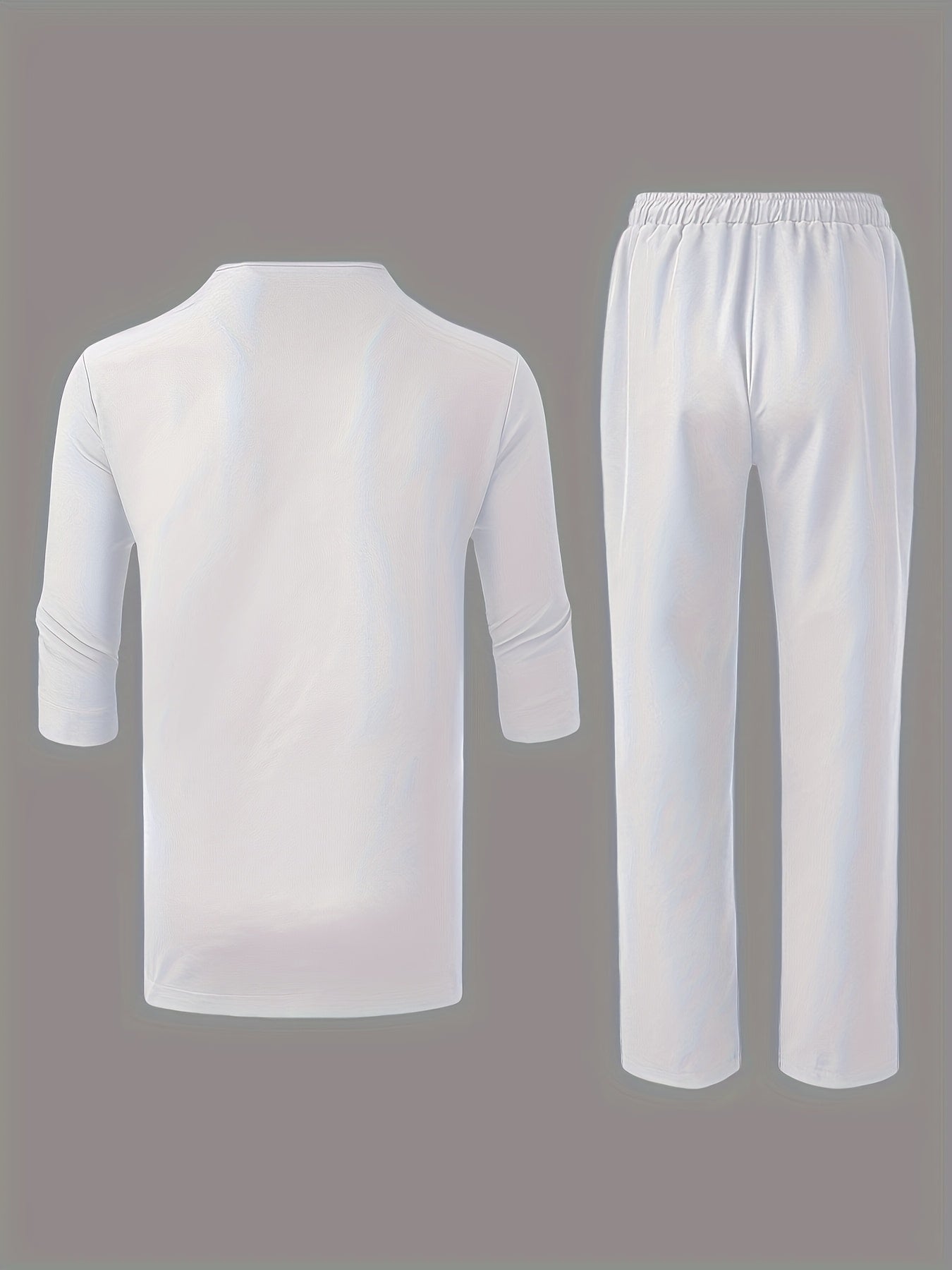 African Dashiki Men 2 Piece Set Casual Sportswear Everyday
