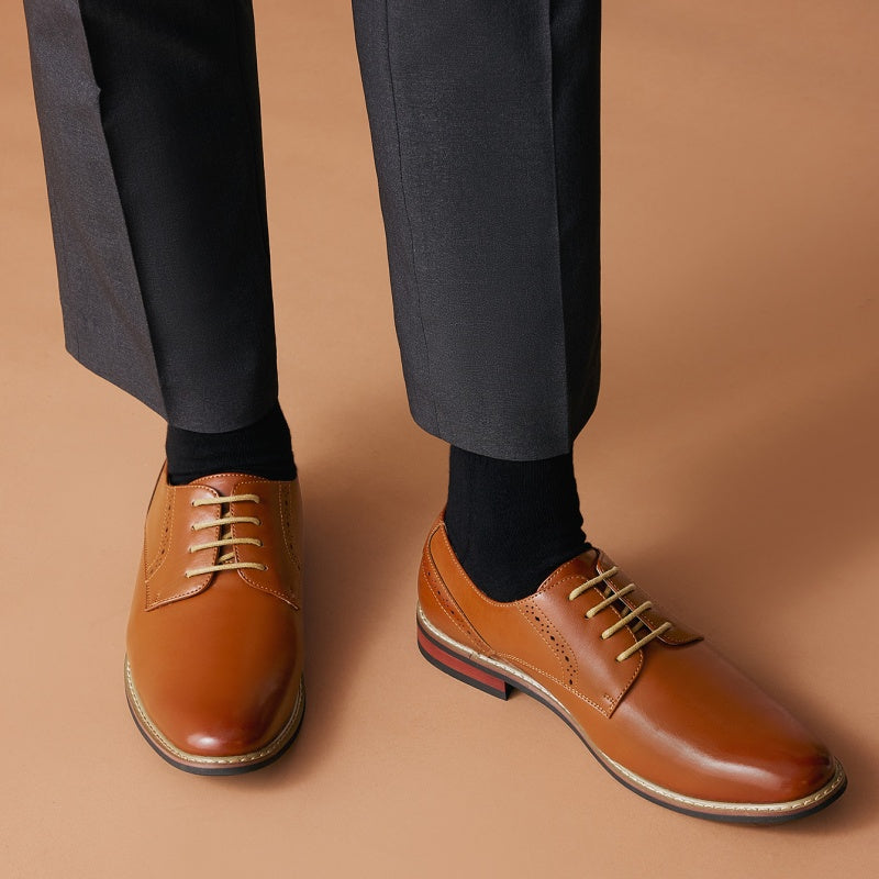 Bruno Marc Mens Dress Oxfords Comfortable Durable Shoes