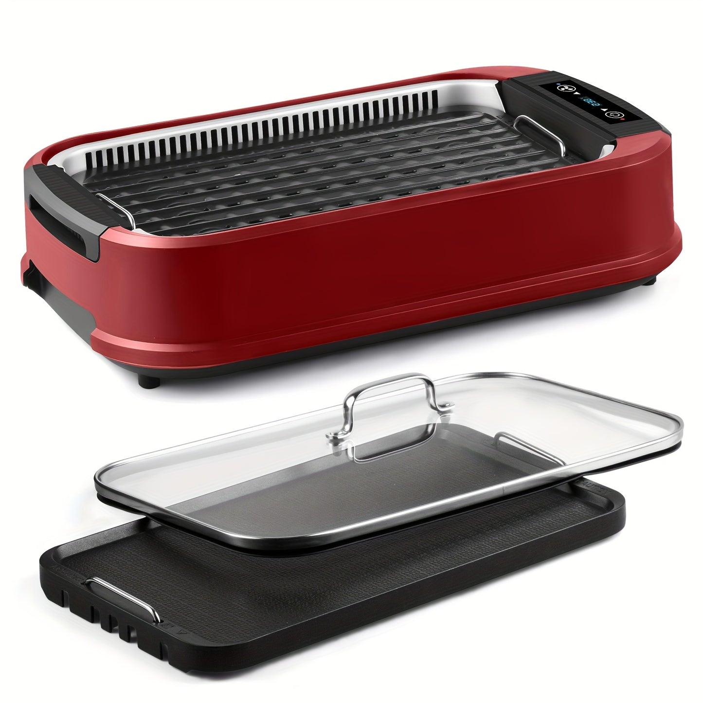 Smokeless Electric Grill With Turbo Smoke Extractor