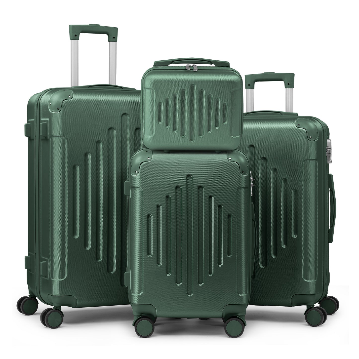 MOTORHOT Hardshell Luggage Set Lightweight Spinner Wheels