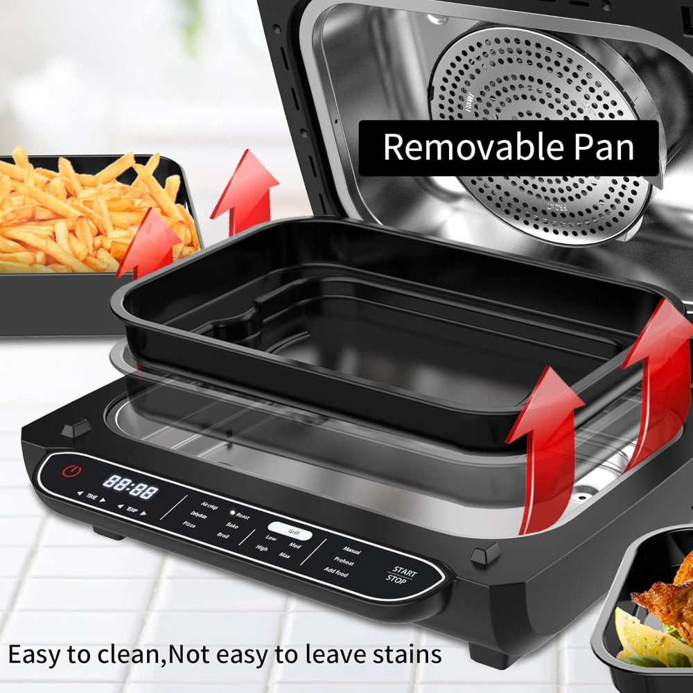 Geek Chef Indoor Grill And AirFryer 7 In 1 PremierLine