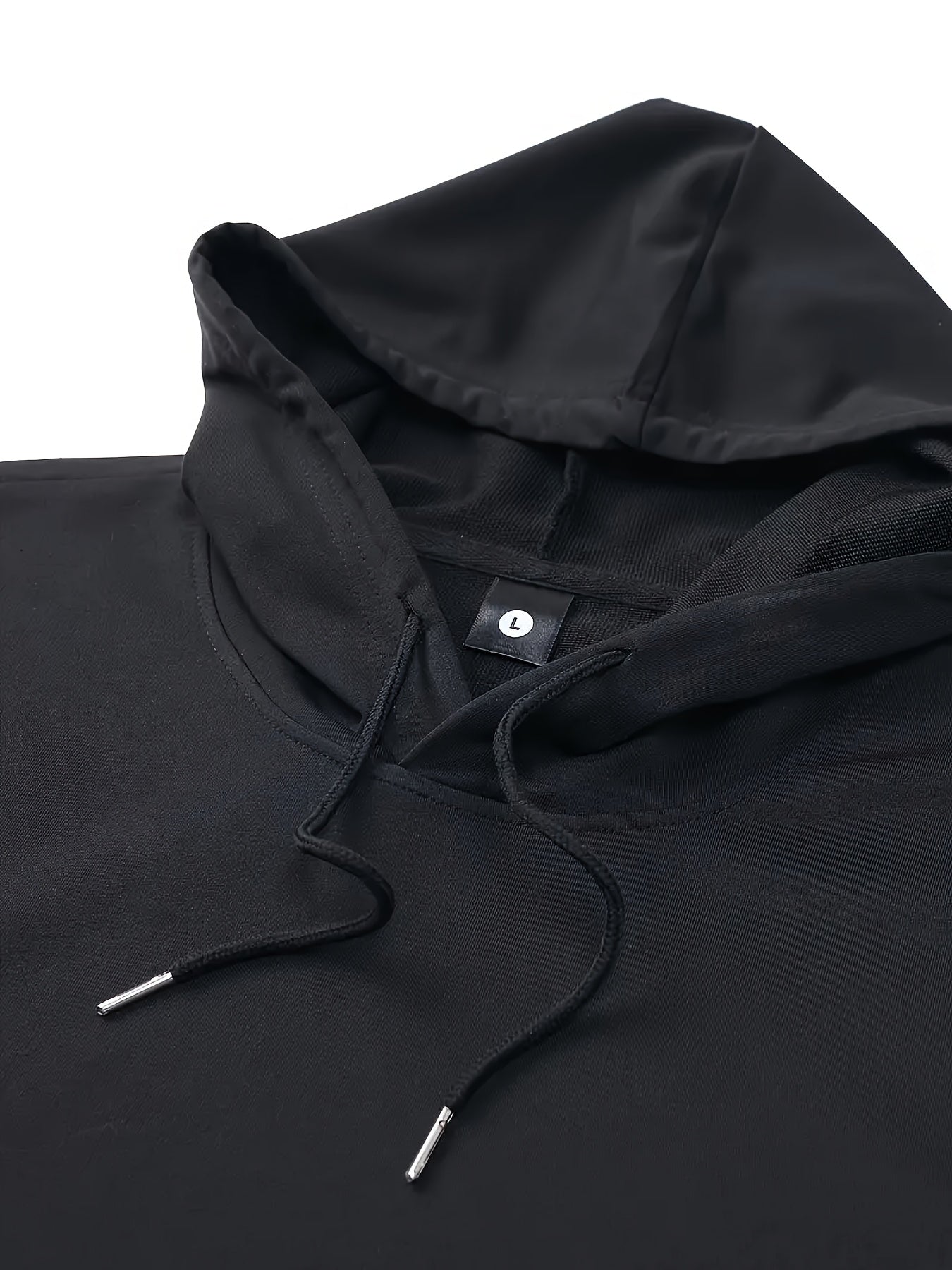 Men's Sports Hooded Sweatshirt Sweatpants Set Polyester