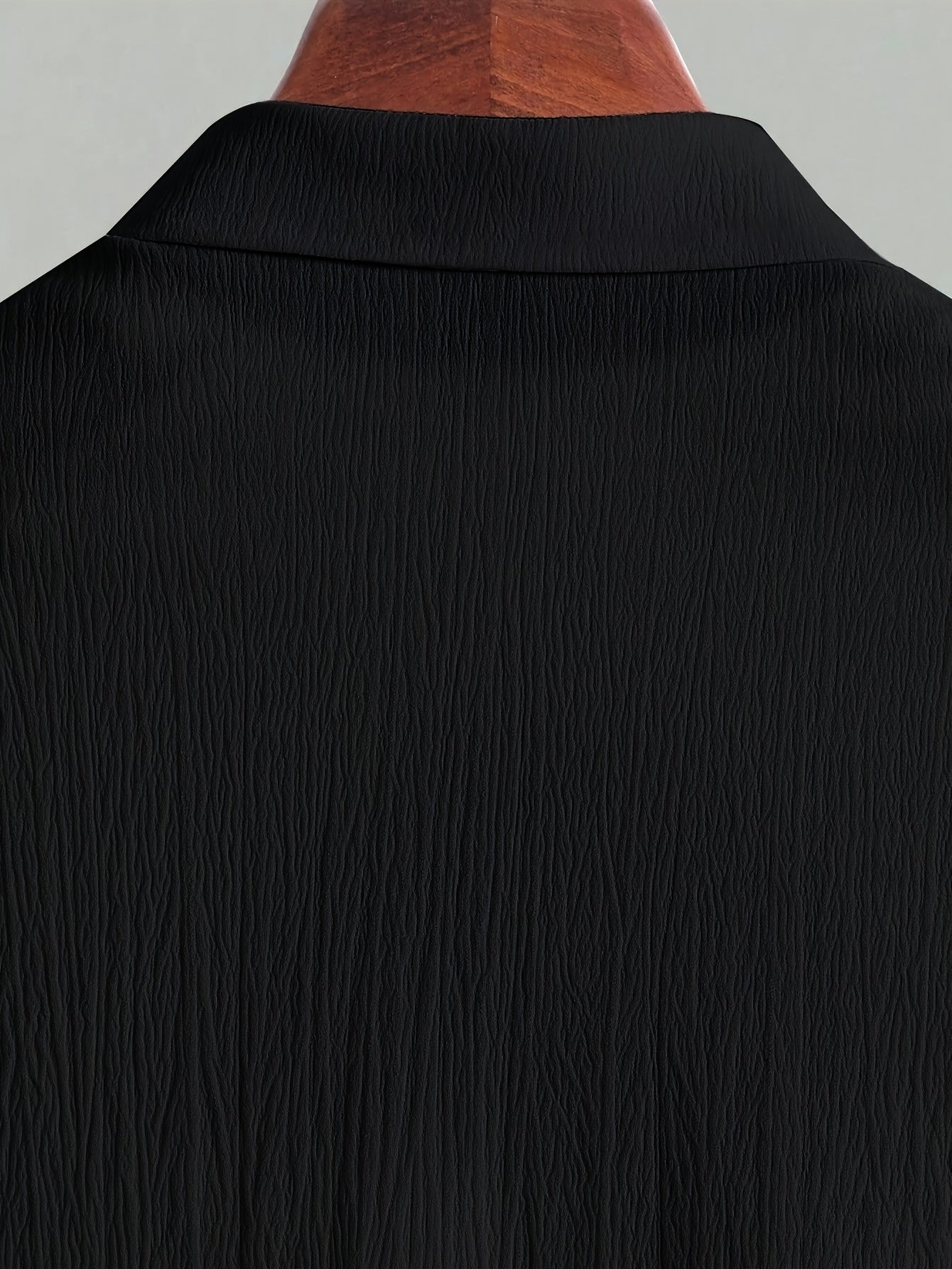 Mens Casual Suit Two Piece Set Shirt And Pants Button Front