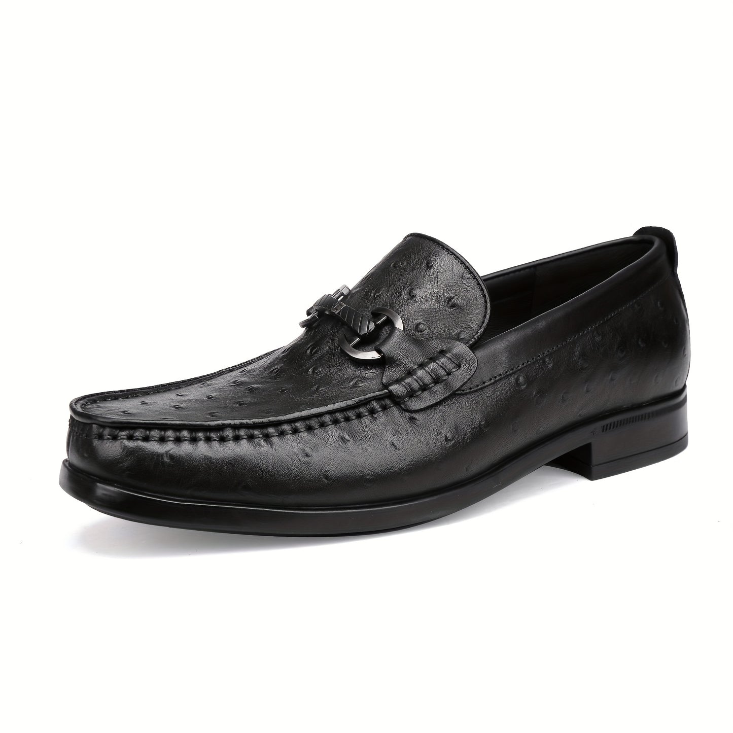 All Nations Emporium Leather Penny Loafers Slip on Shoes
