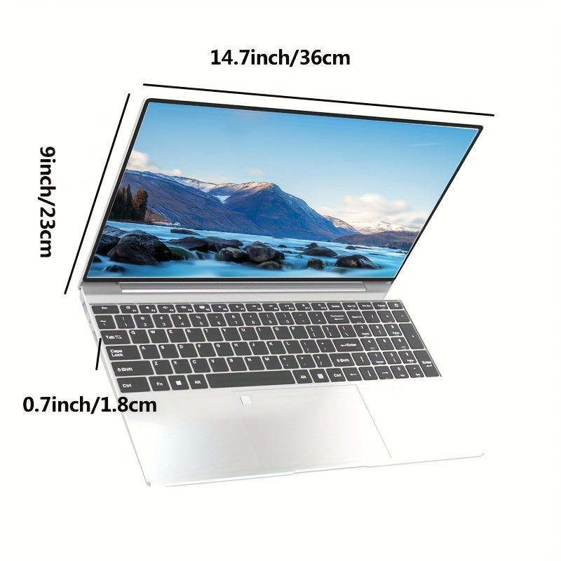 Celeron N5095 Laptop 32GB RAM 2TB SSD Privacy Camera