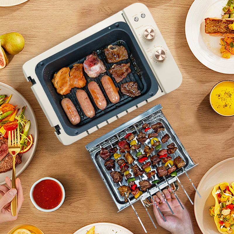 All Nations Emporium Smokeless Electric Grill Temp Control