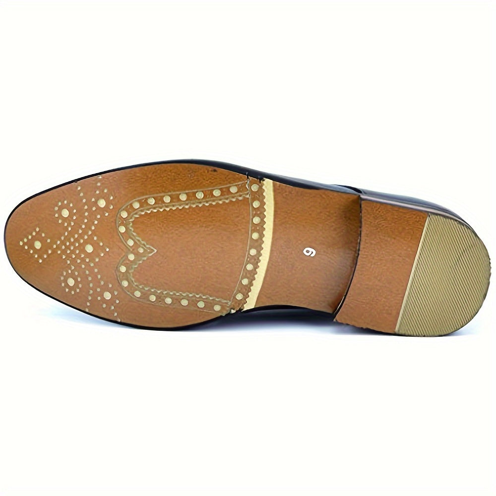 Bruno Marc Wingtip Oxfords Formal Dress Shoes For Men