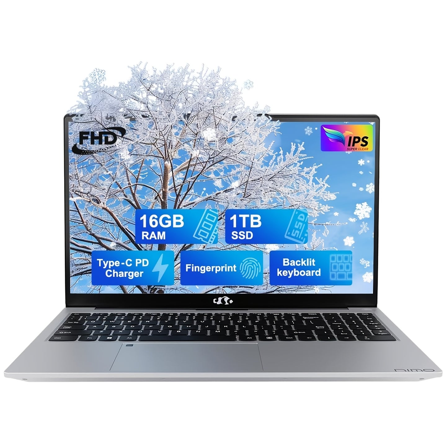 Intel Pentium N100 Laptop 16GB RAM 1TB SSD With WiFi 6