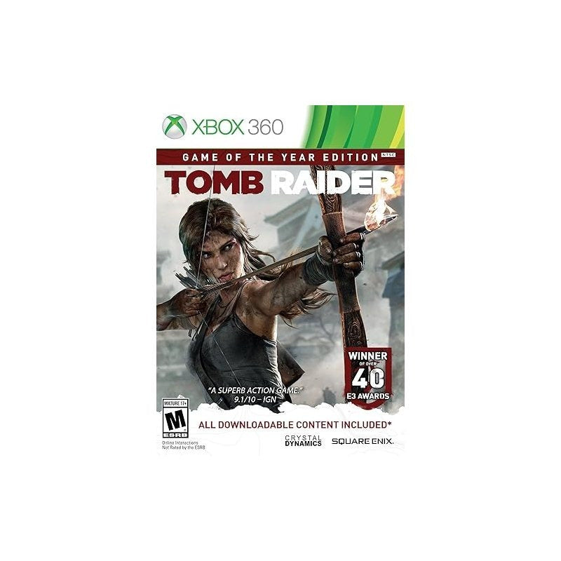 Microsoft Tomb Raider Game Xbox Complete Edition Mature