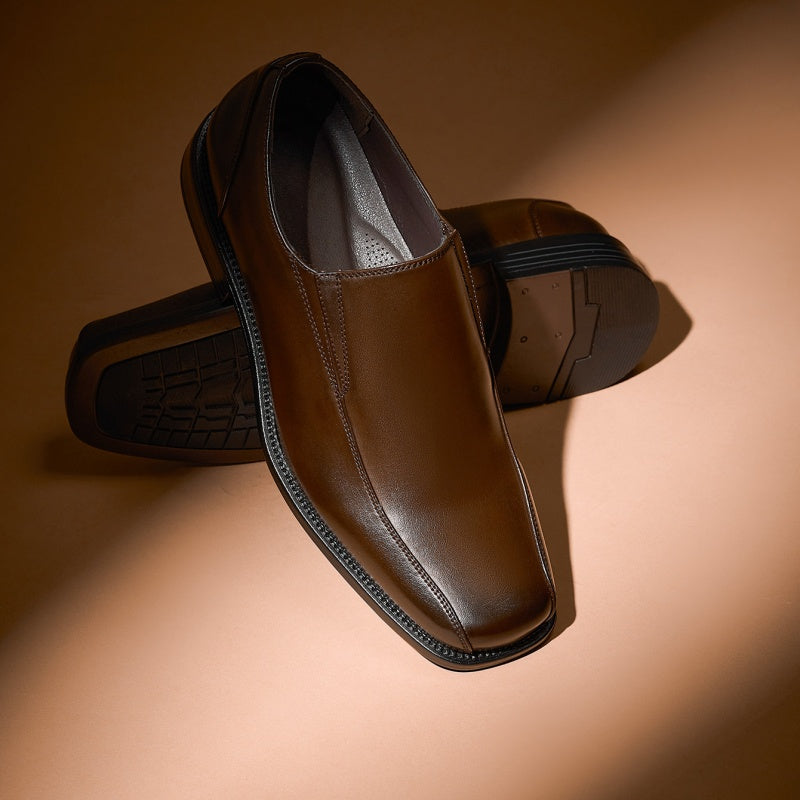 Bruno Marc Mens Slip On Dress Loafers Durable Comfort