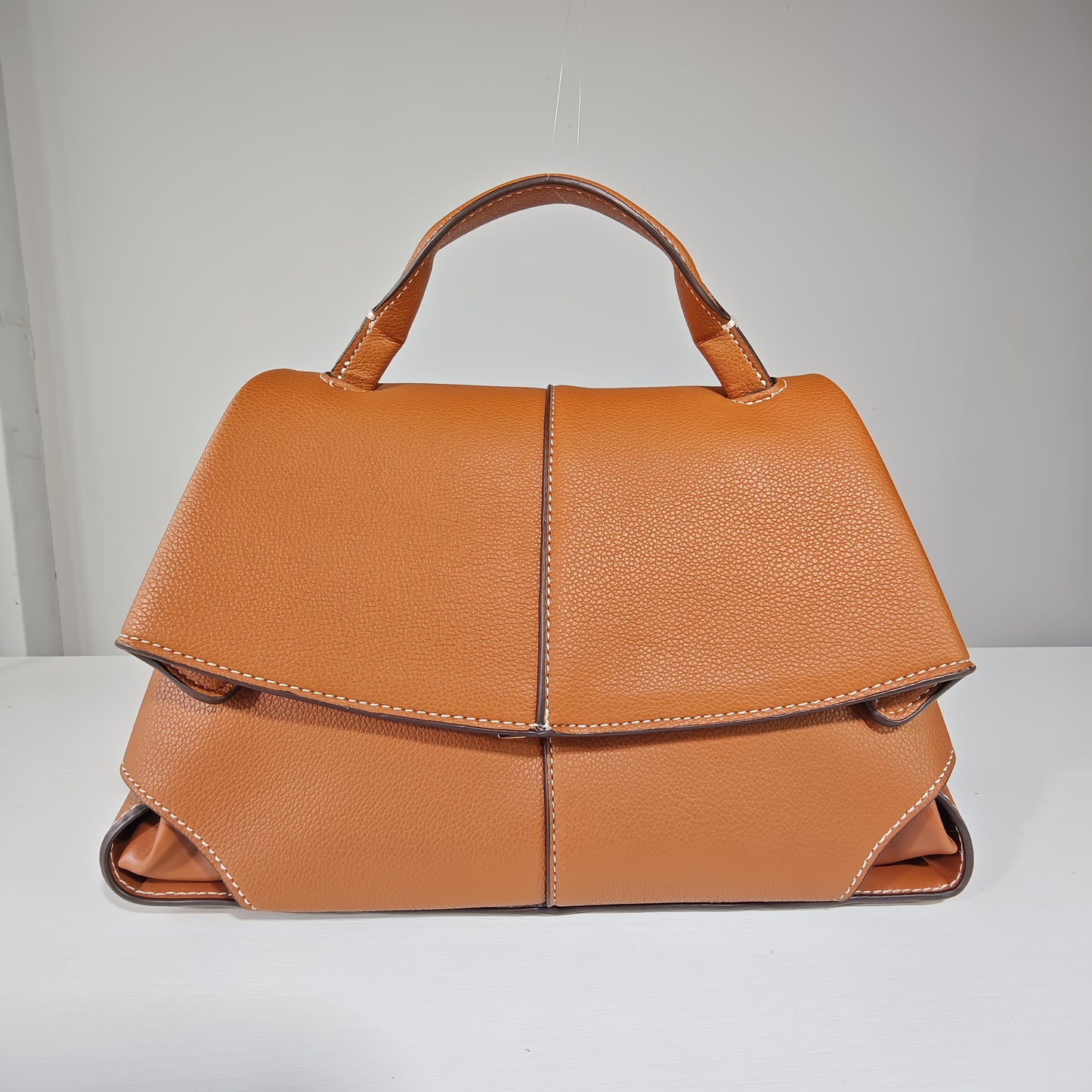 Genuine Leather Women's Messenger Bag by Fashionable Brand