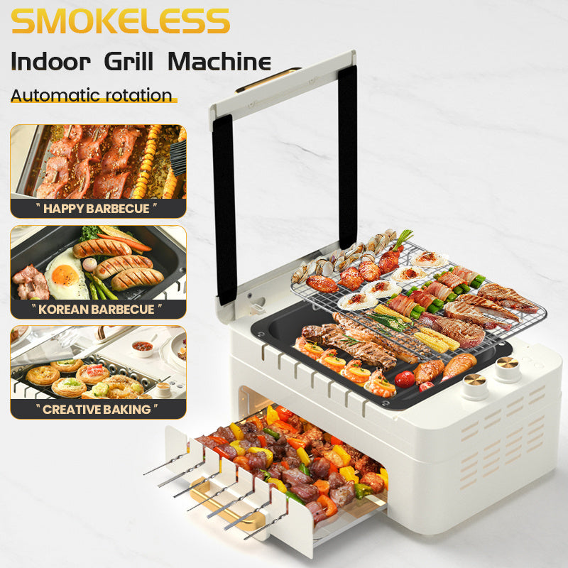 All Nations Emporium Smokeless Electric Grill Temp Control