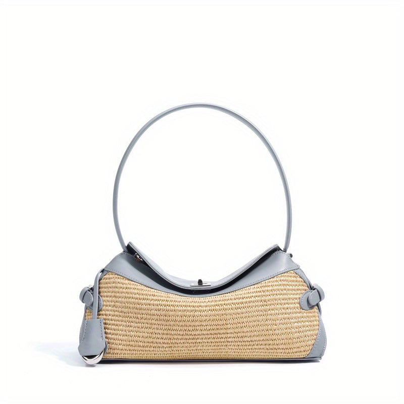 Genuine Leather Beach Bag by Unspecified Brand for Women