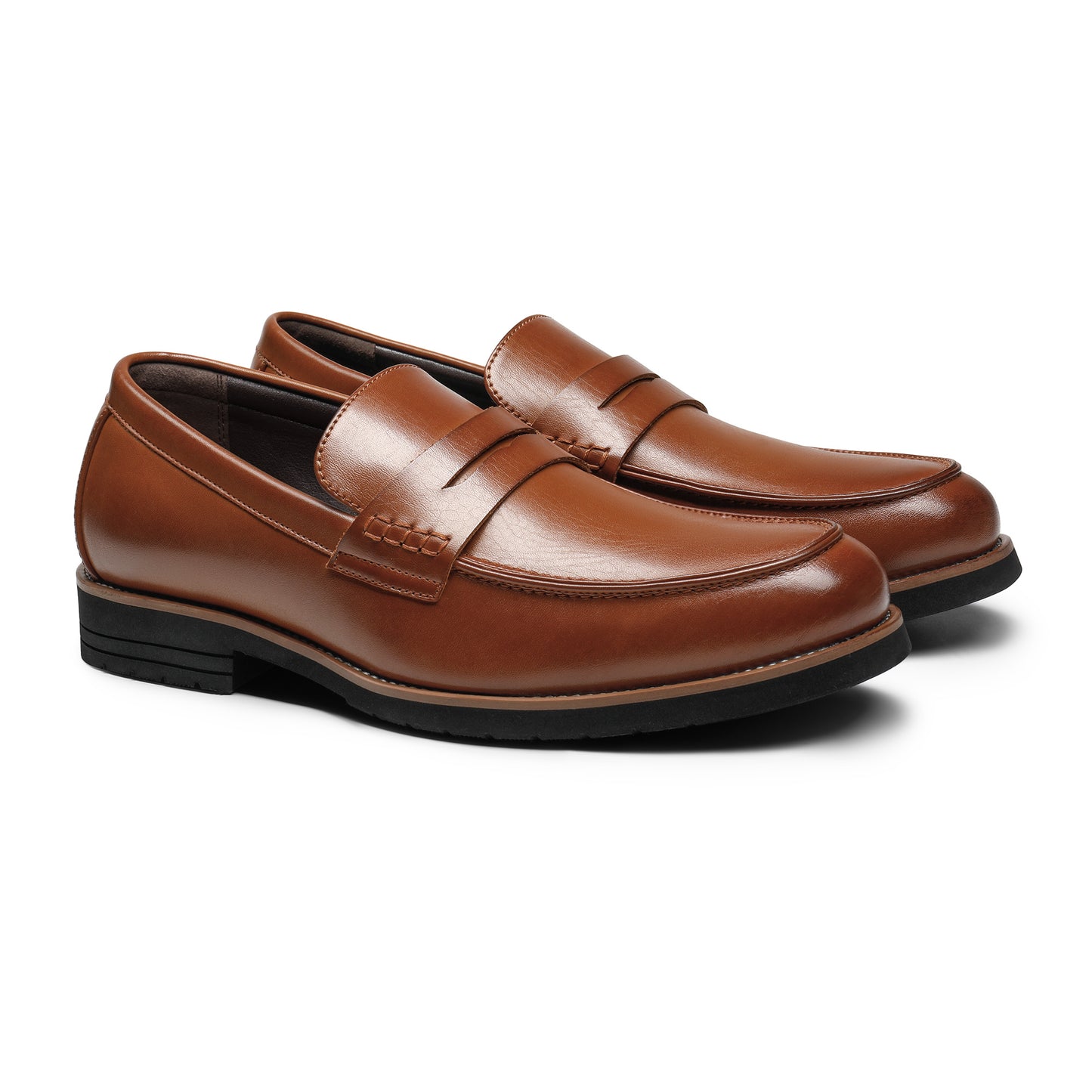 Bruno Marc Mens Dress Slip On Penny Loafers Business Shoes