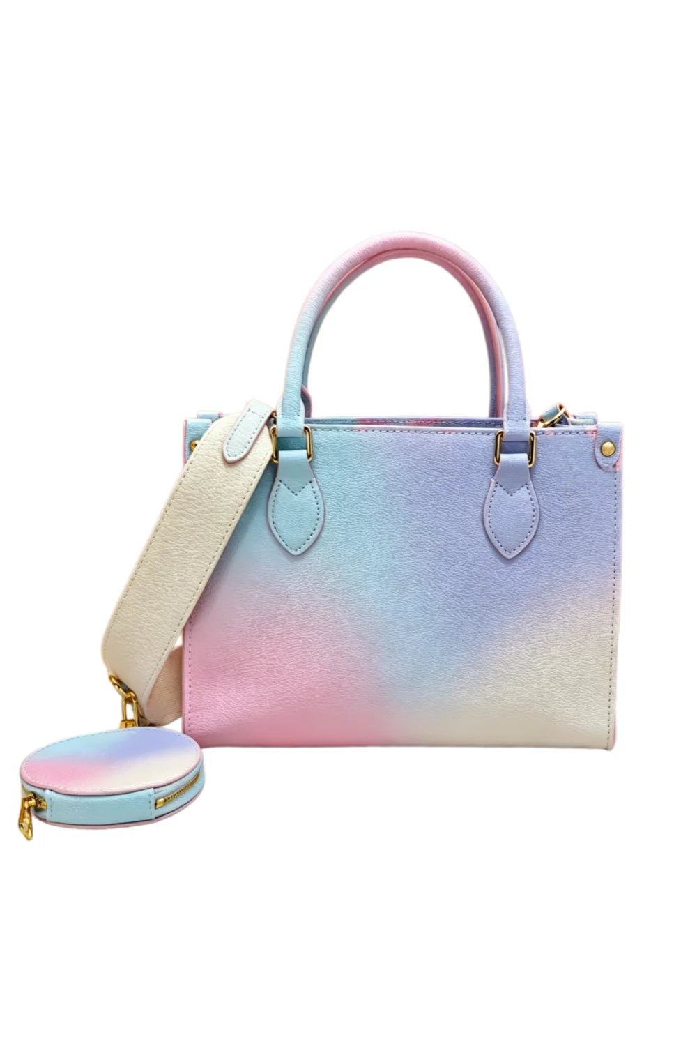 Fashion New Design Luxury Women's Bag 25x19x11.5cm Large Capacity Gradient Portable Handbag With Shoulder Strap Without Box