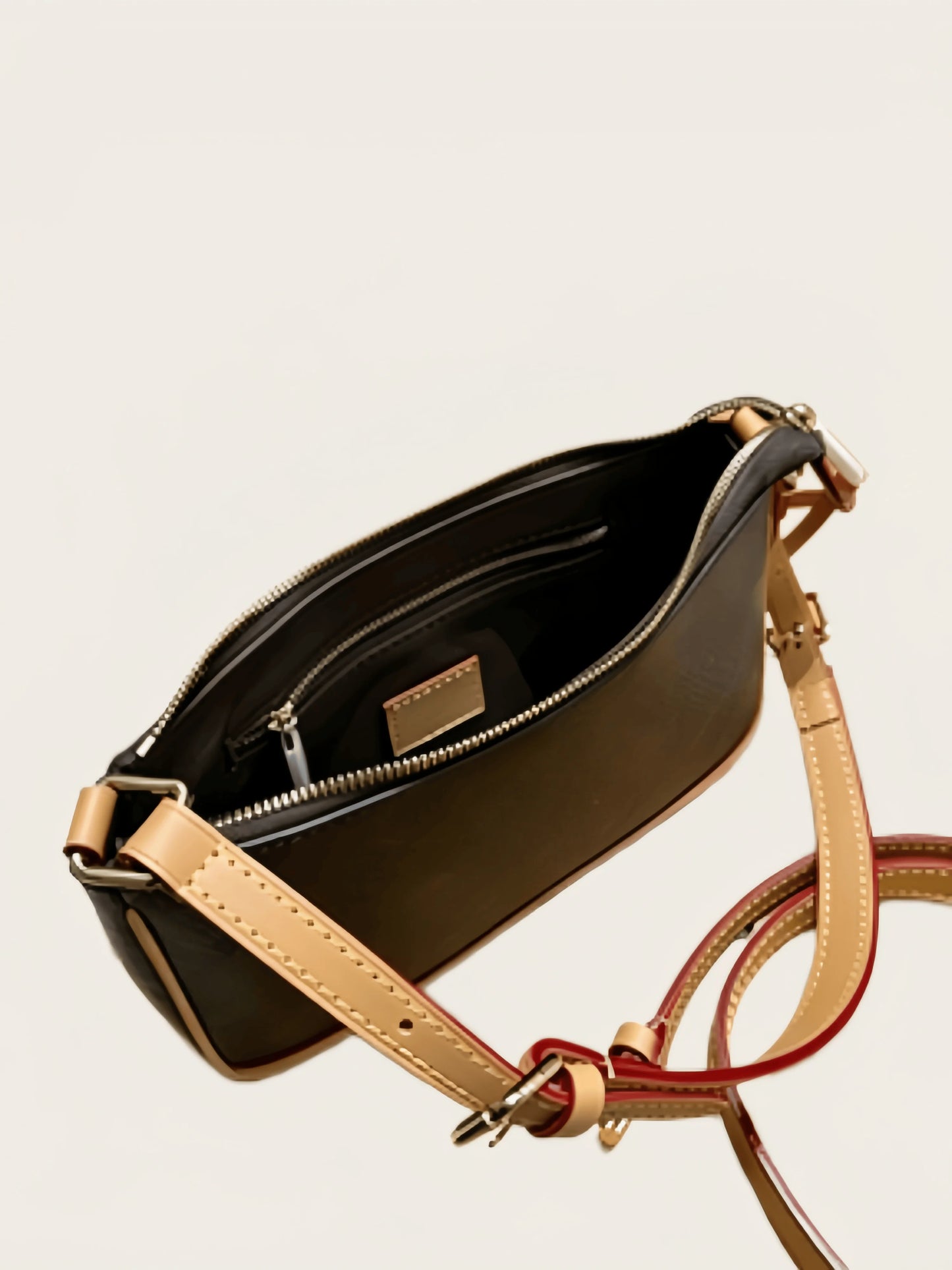 Women Crossbody Bag With Adjustable Strap PVC Satchel