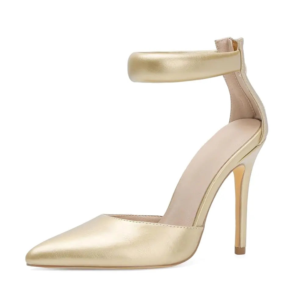 Women Sparkly Strappy Heeled Sandals Dressy Party Pumps
