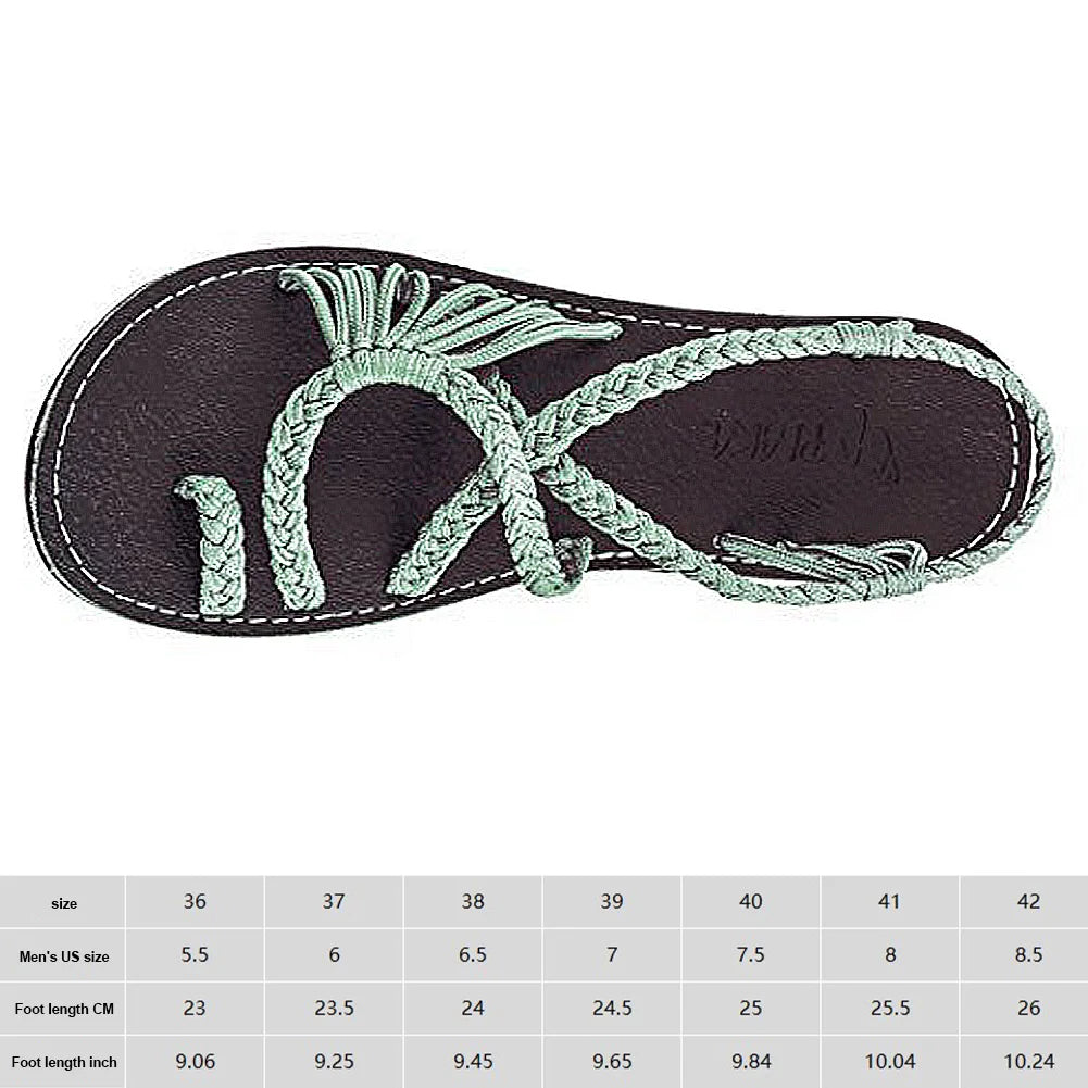 JOCESTYLE Strappy Braided Sandals Open Toe Summer Shoes