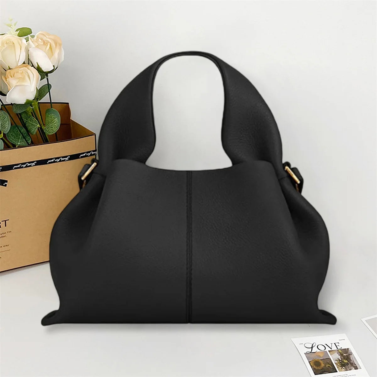 Guangdong Faux Leather Shoulder Bag Crossbody Purse