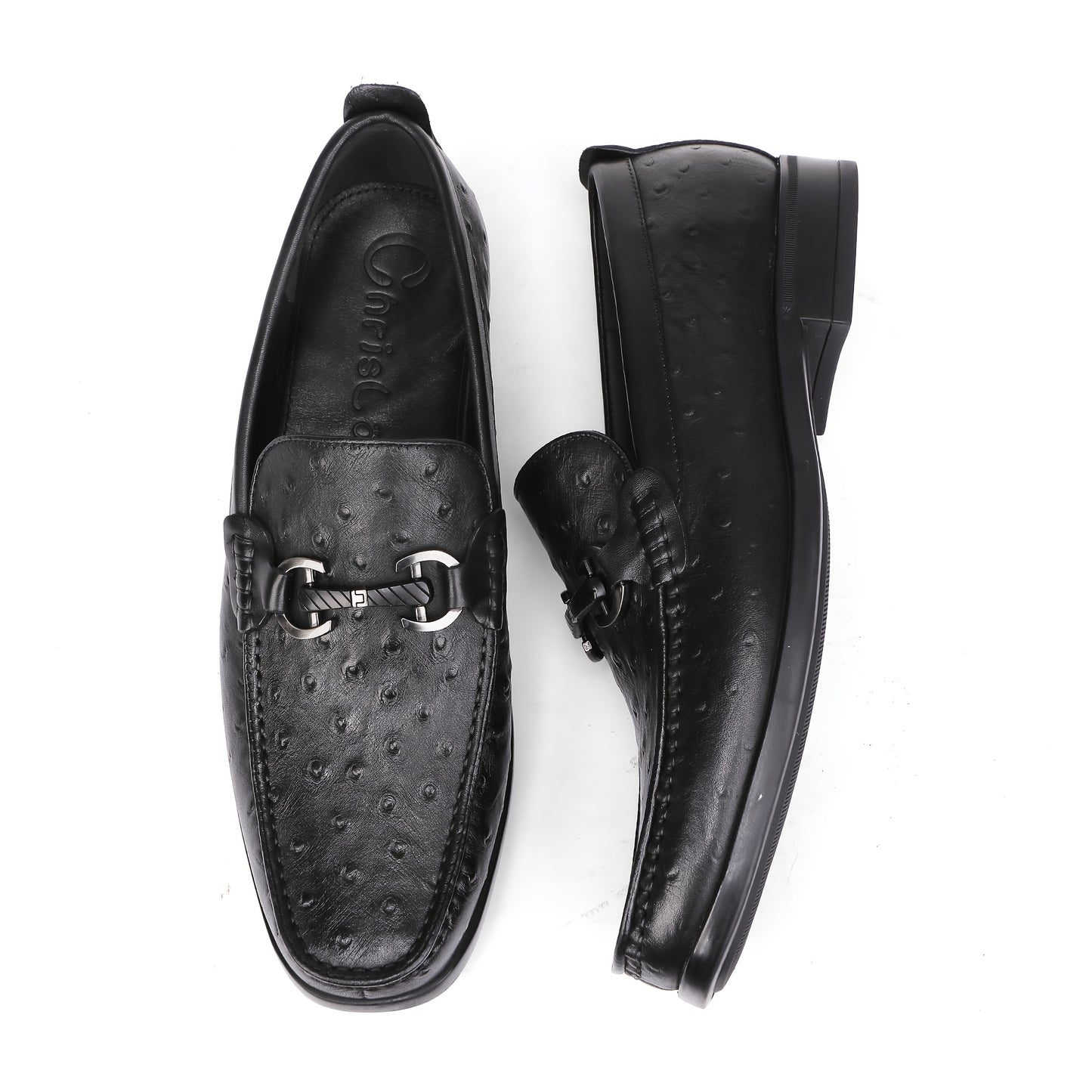All Nations Emporium Leather Penny Loafers Slip on Shoes