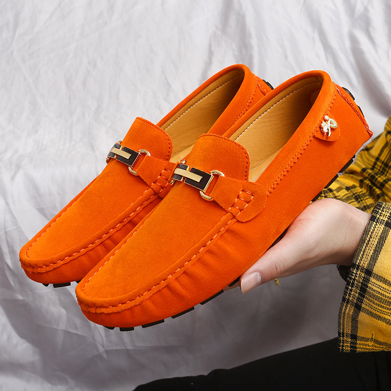 Men And Women Slip On Loafers With Rubber Sole Versatile