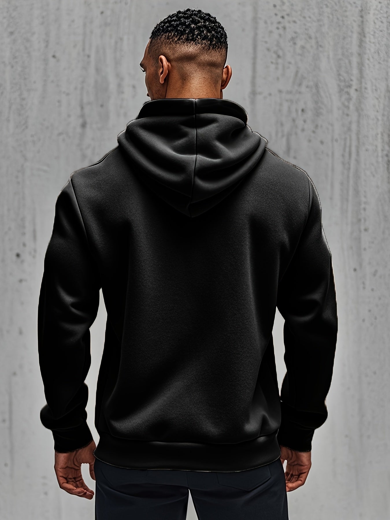 Mens Zipper Hoodie Casual Sports Jacket For Spring Autumn