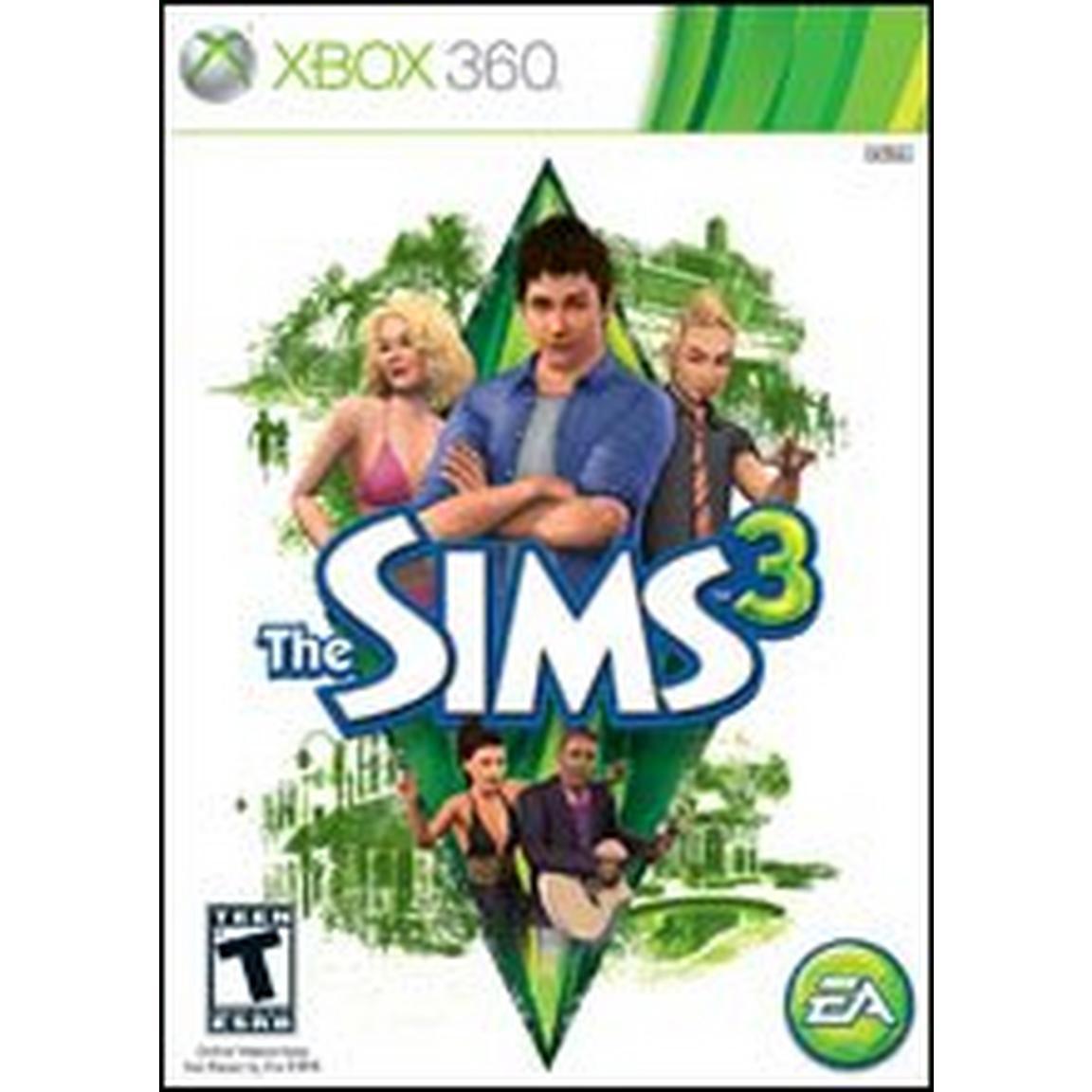 Microsoft The Sims 3 Xbox 360 Simulation Game Disc