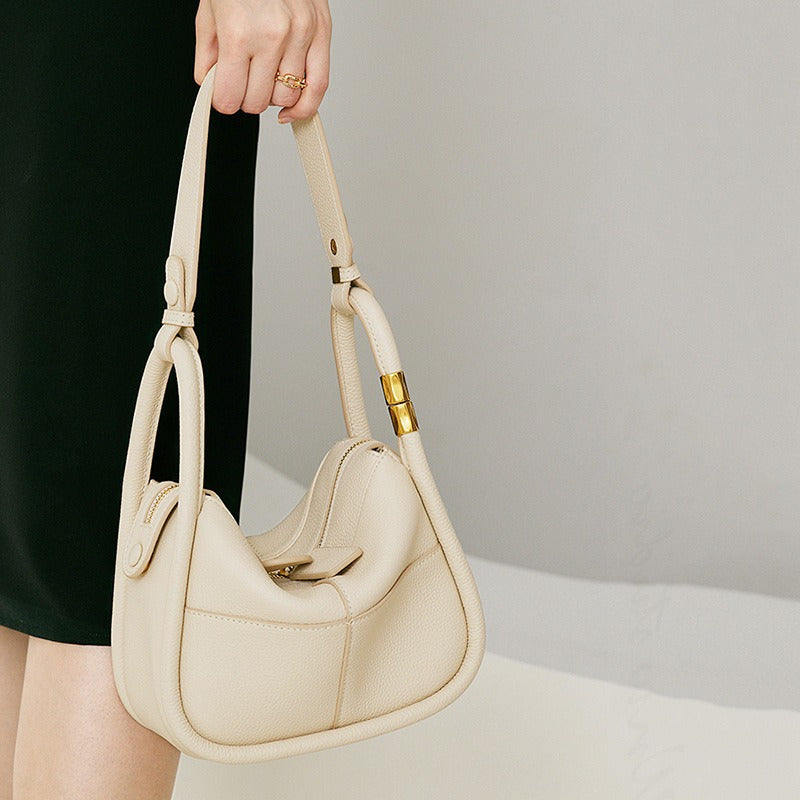 Chic Genuine Leather Handbag by Brand, Versatile Daily Use Bag