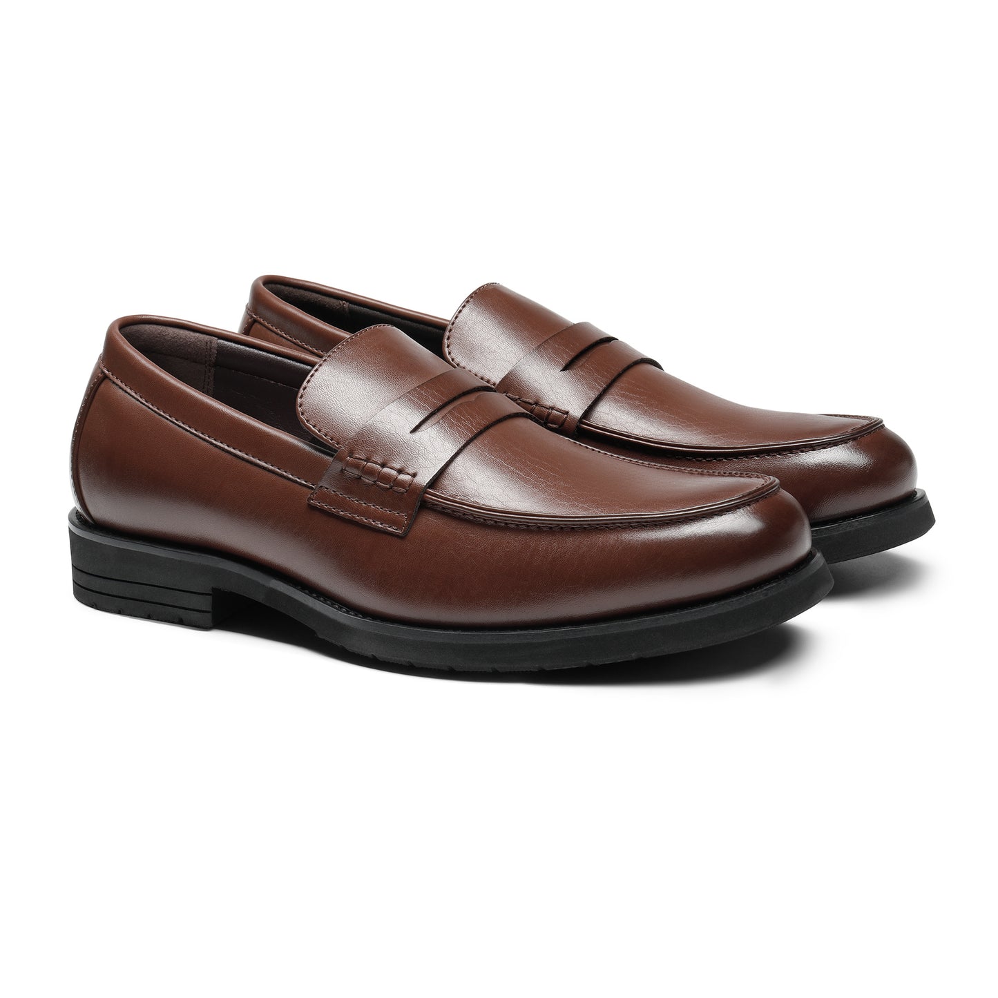 Bruno Marc Mens Dress Slip On Penny Loafers Business Shoes