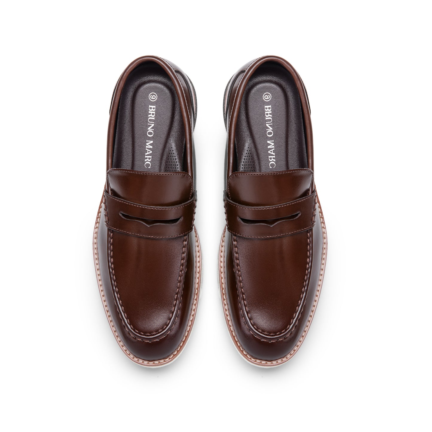 Bruno Marc Men's Anti Slip Dress Loafer Slip On Comfort