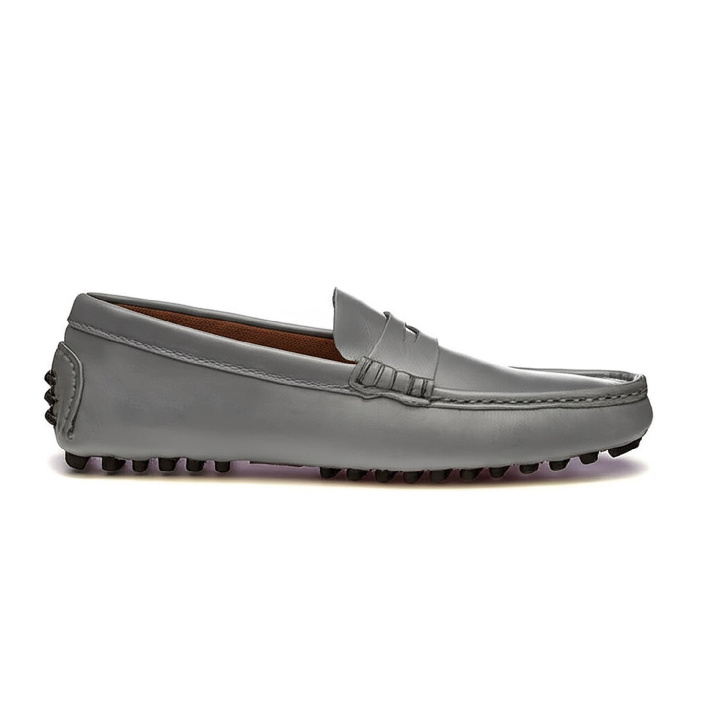 FROATS Oiled Leather Driving Moc Penny Loafer For Men