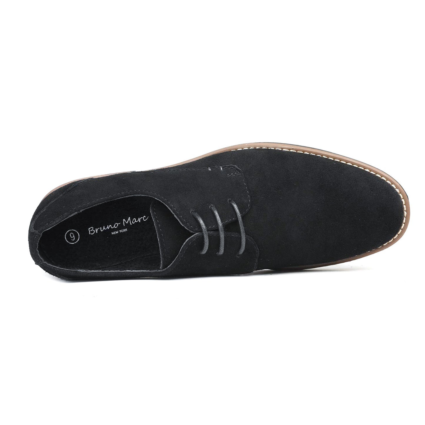 Bruno Marc Men's Urban Lace Up Oxford Shoes Suede Upper