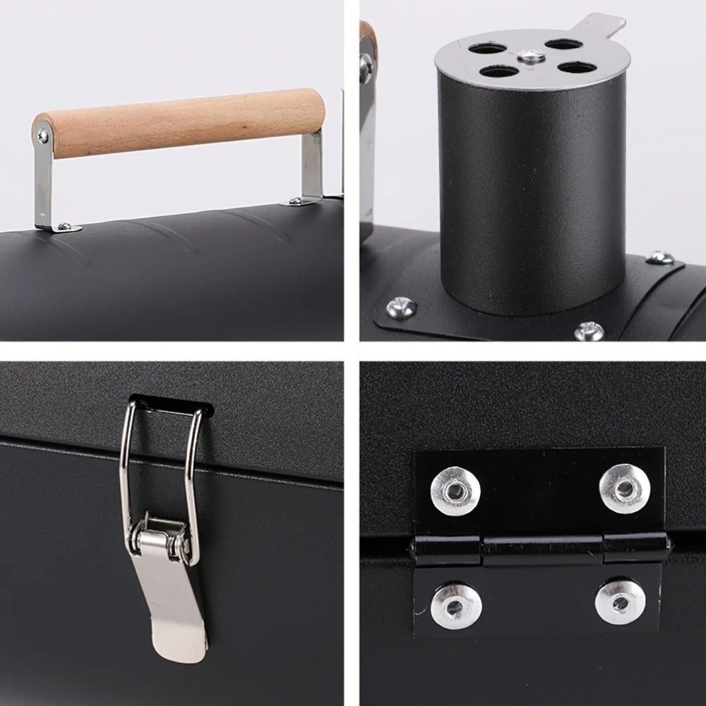 Roa Portable Folding Charcoal Grill With Smokeless Grills