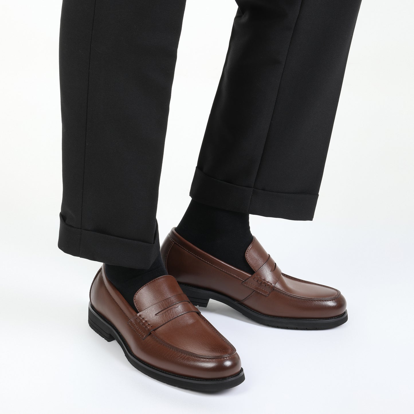 Bruno Marc Mens Dress Slip On Penny Loafers Business Shoes