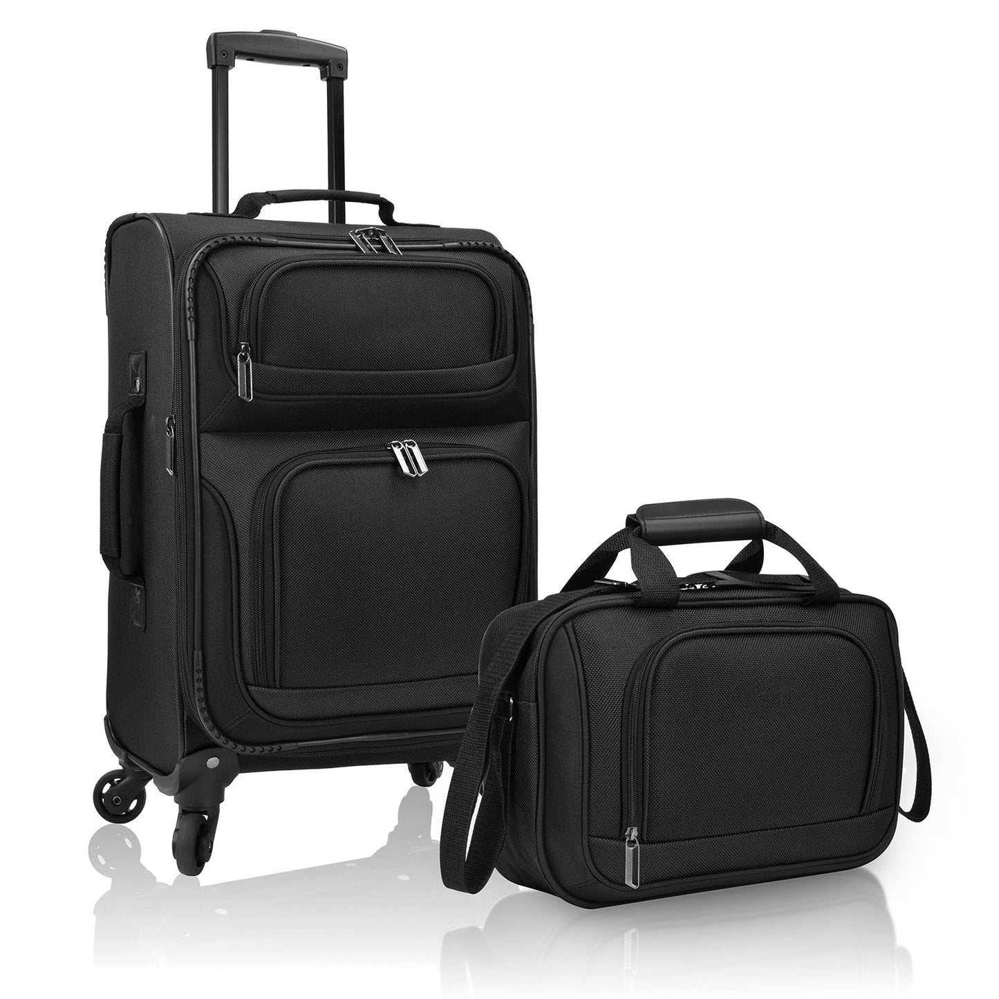 US Traveler Rio II TwoPiece CarryOn LuggageCase Set