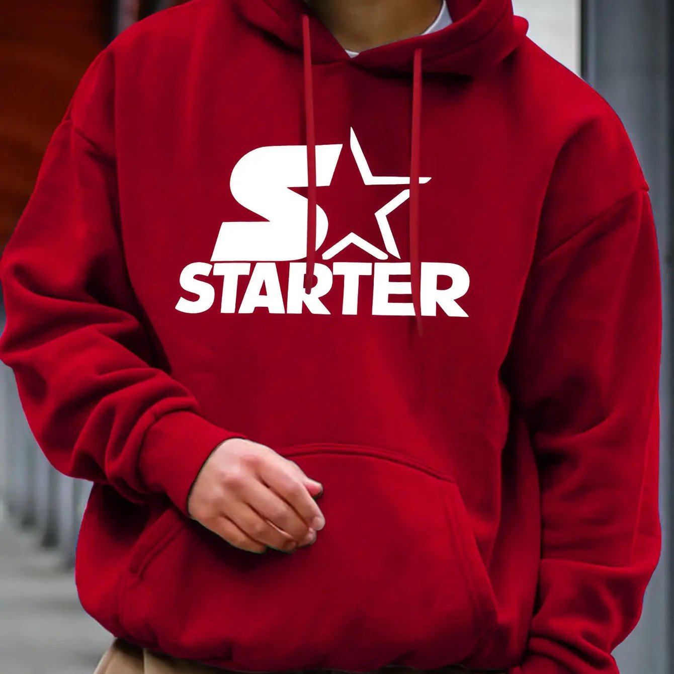 Starter Men's Hoodie Graphic Pullover Sweatshirt For Gym