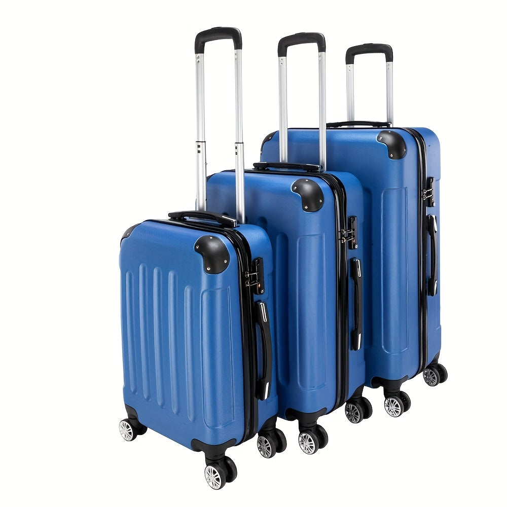 Moder 3 In 1 Portable ABS Suitcase With Large Capacity