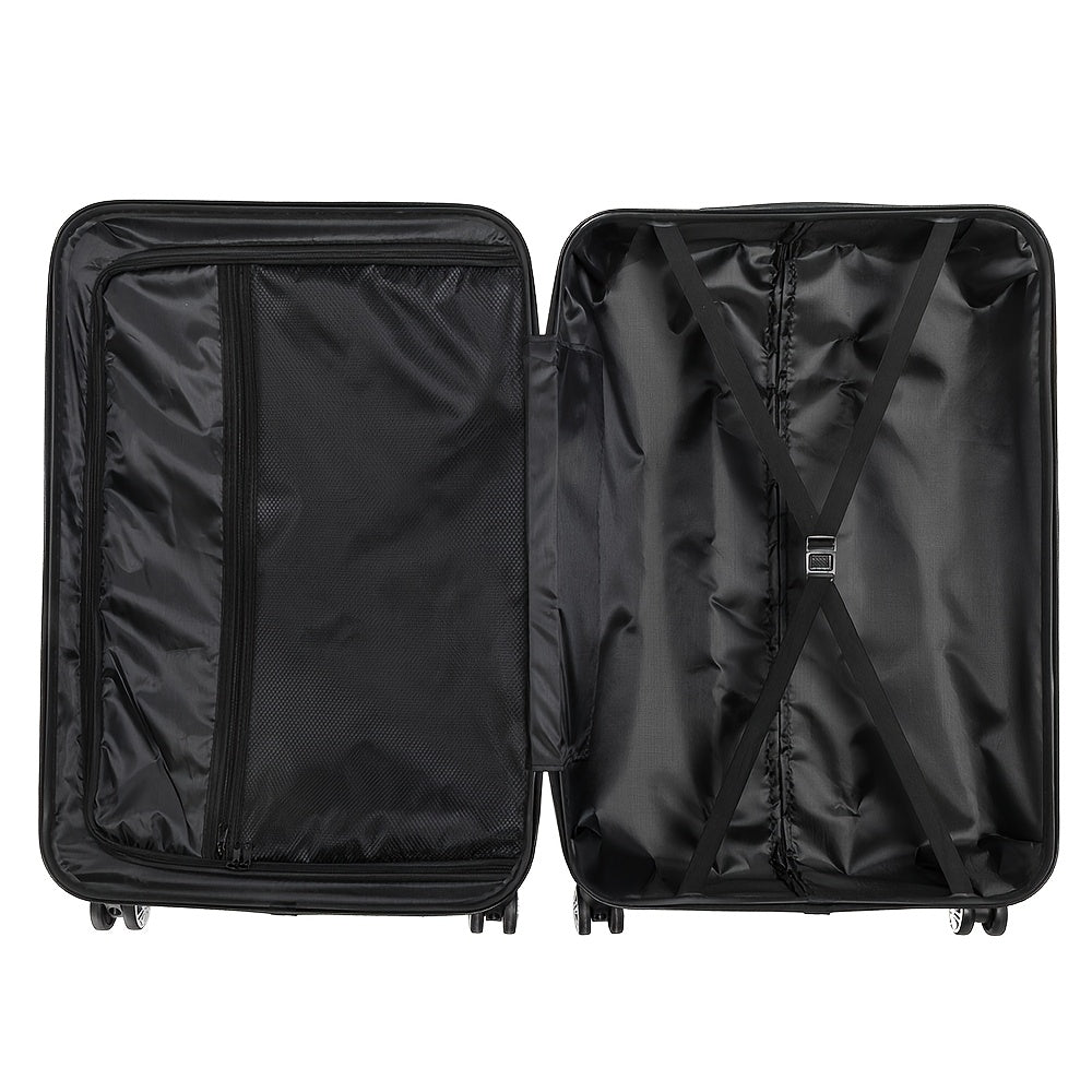 AutoForever 3 Piece ABS Hardshell Luggage Set With TSA Lock
